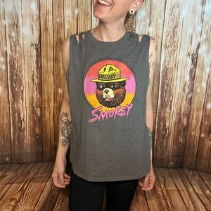 Smokey the Bear Tank Top Size M